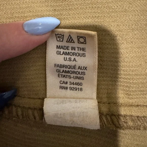 Vintage Juicy Couture Jeans Corduroy Pleated Skirt | Medium - Picture 7 of 10